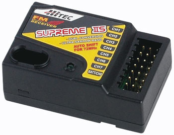 Receptor Hitec Supreme IIS FM/DC Fut/Hitec/JR 8ch 2323